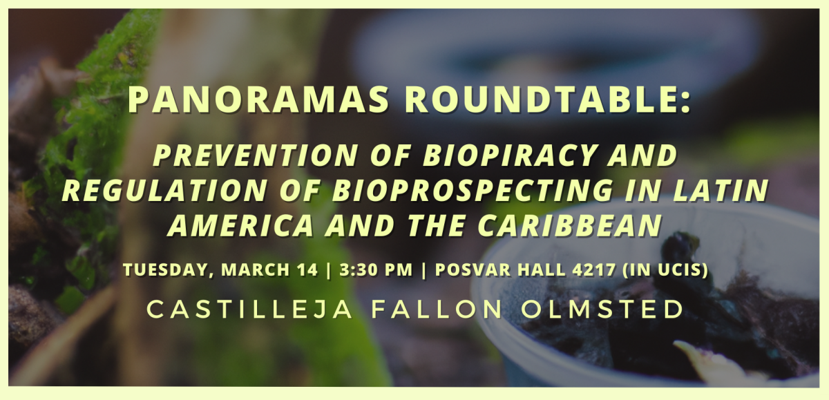 Panoramas Roundtable Prevention of Biopiracy and Regulation of